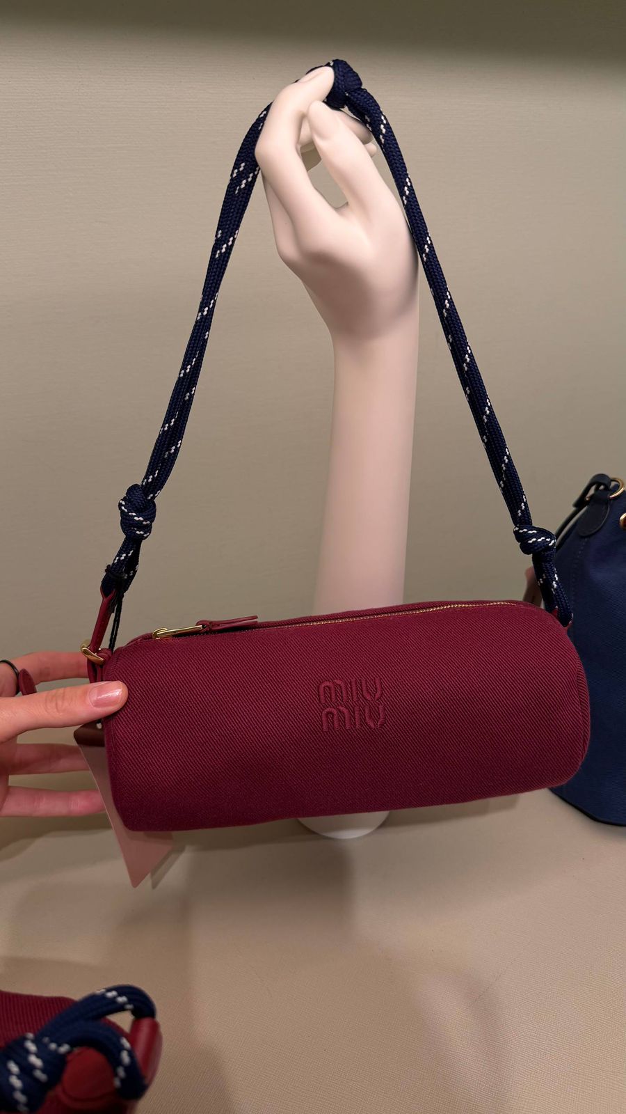 Miu Miu Drill Cylinder Bag