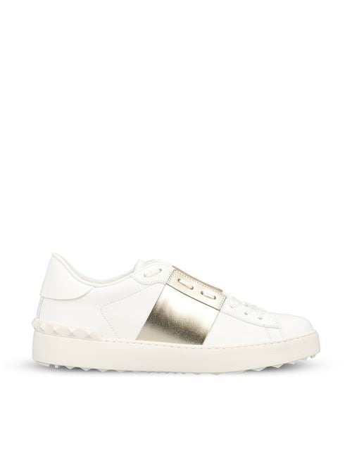 Sneaker Open in vitello