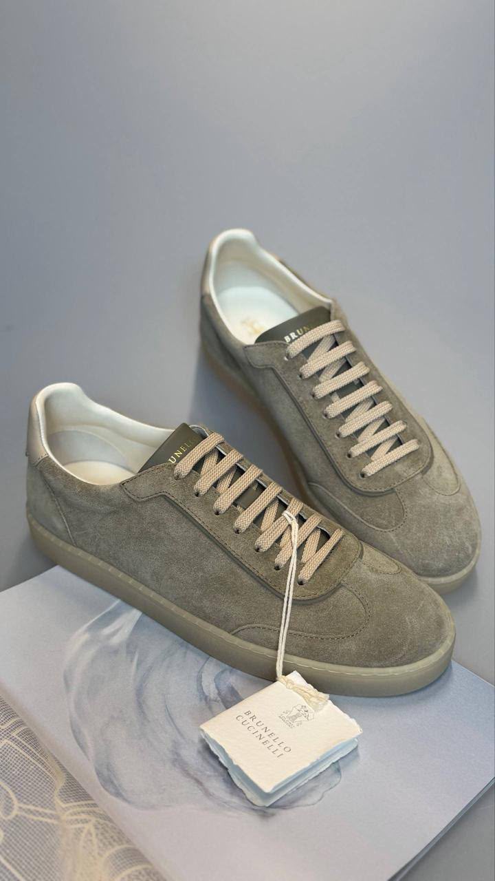 Suede Low-Top Sneakers