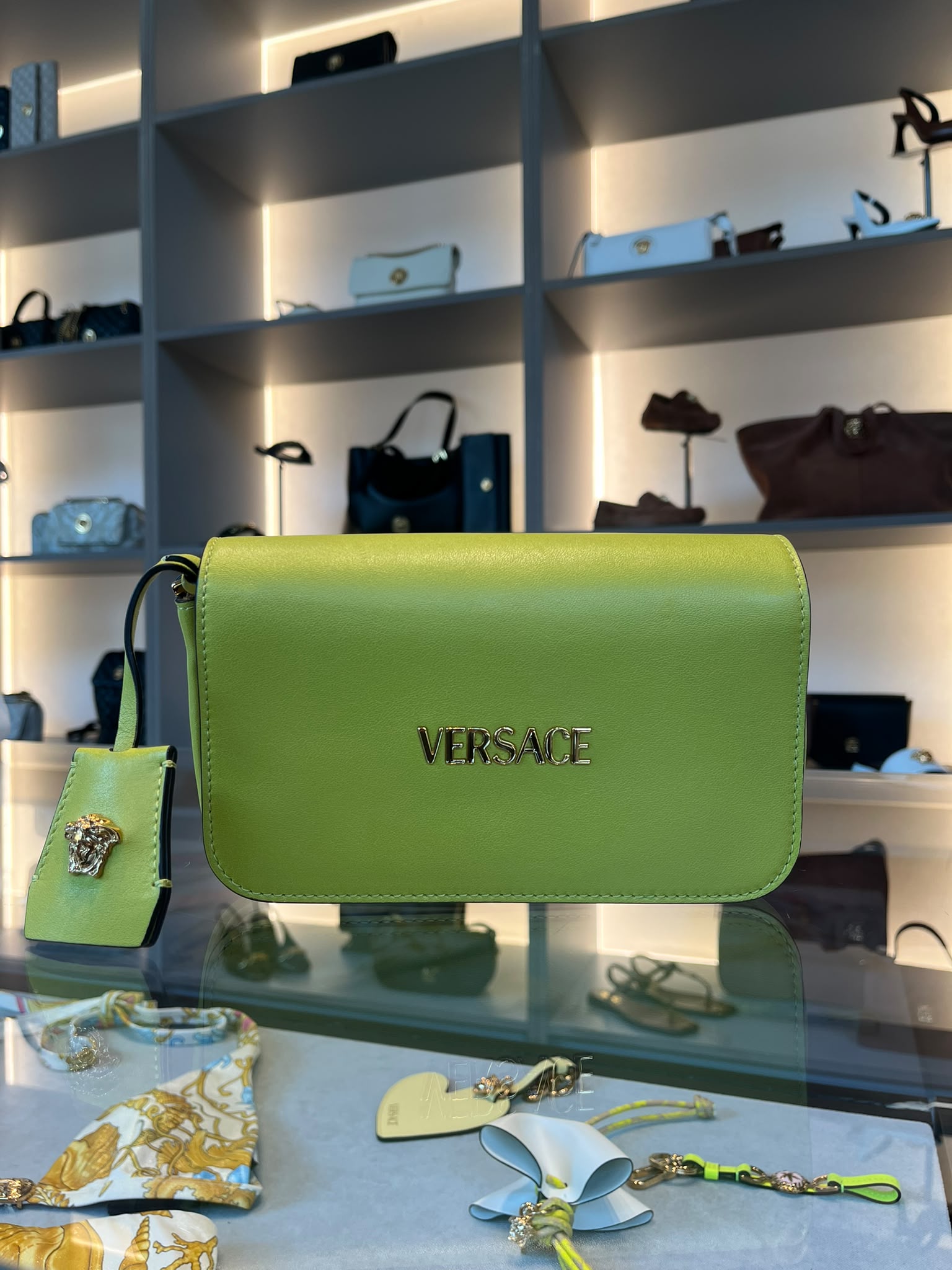 Greca Goddess Shoulder Bag
