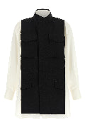 Hybrid shirt with front panel model
