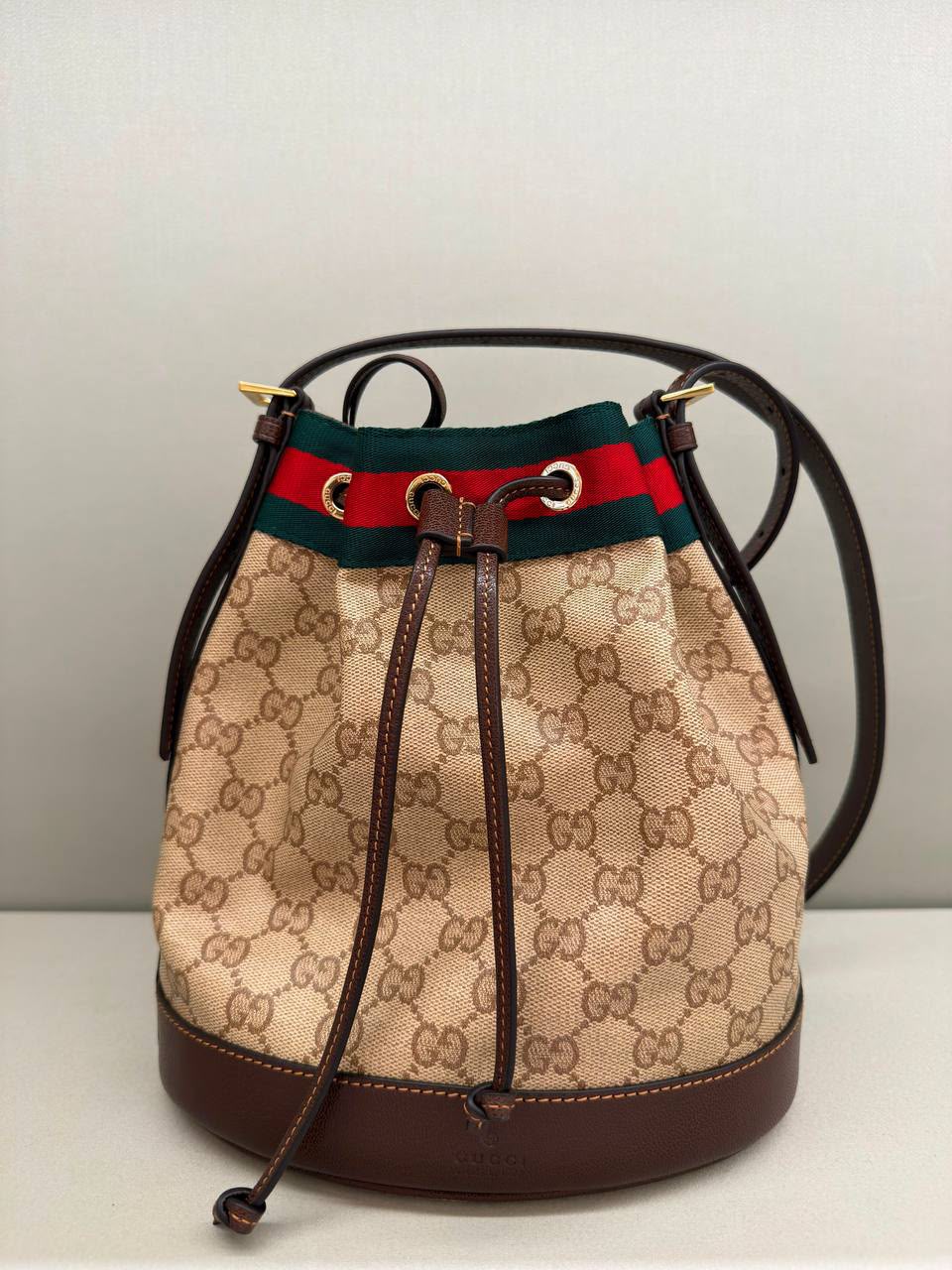 Ophidia GG small bucket bag
