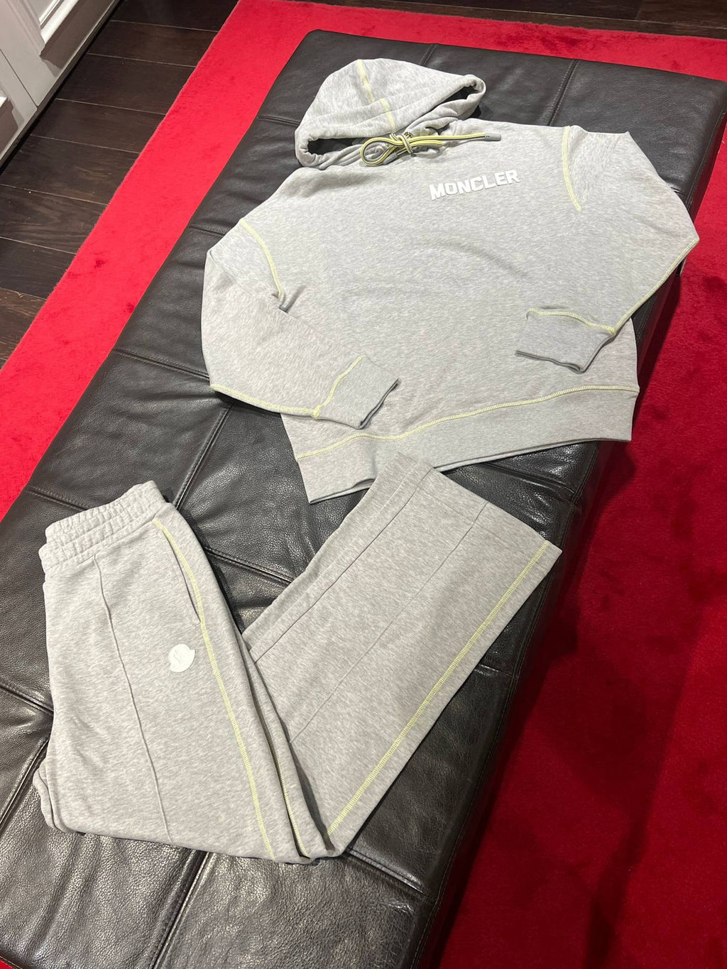 Moncler Logo-Print Cotton-Jersey Hoodie and Sweatpants Set