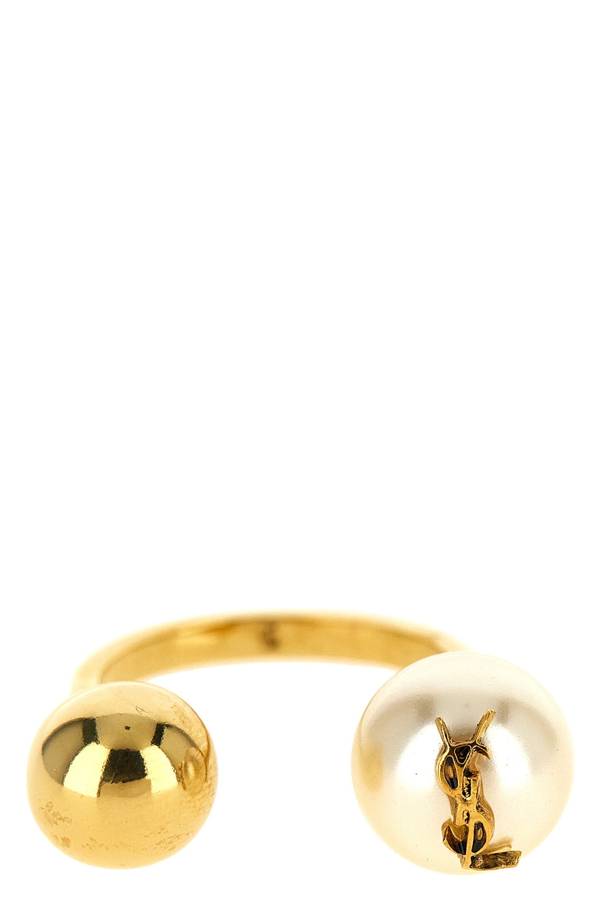 'Cassandre' Ring with Pearl and Sphere