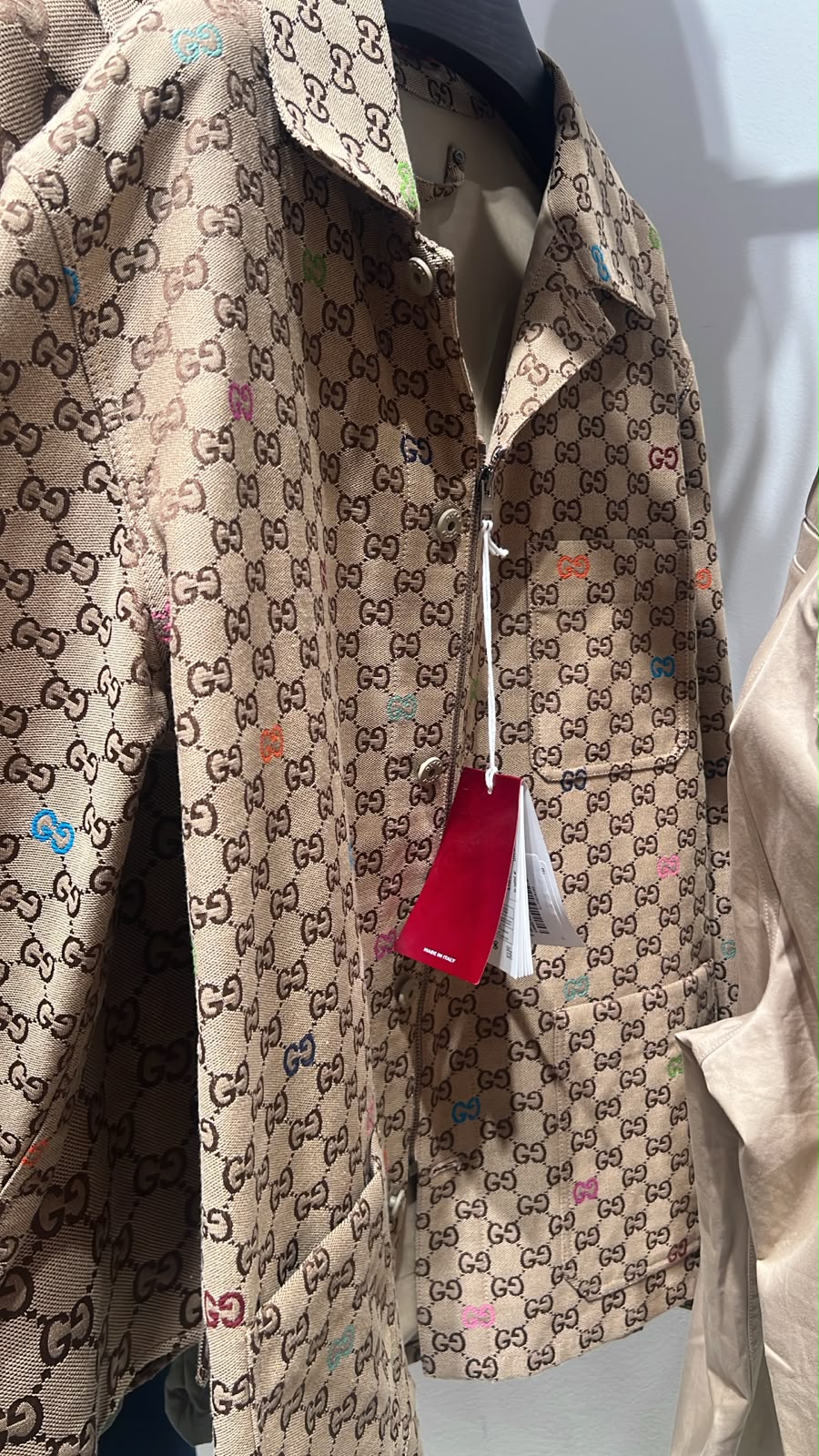 GG Multicolor Canvas Jacket