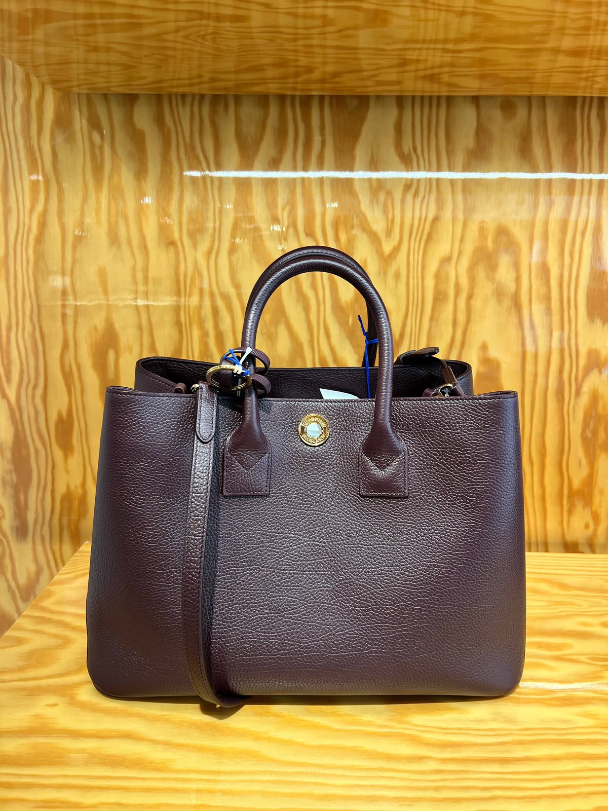 Small Leather Tote Bag