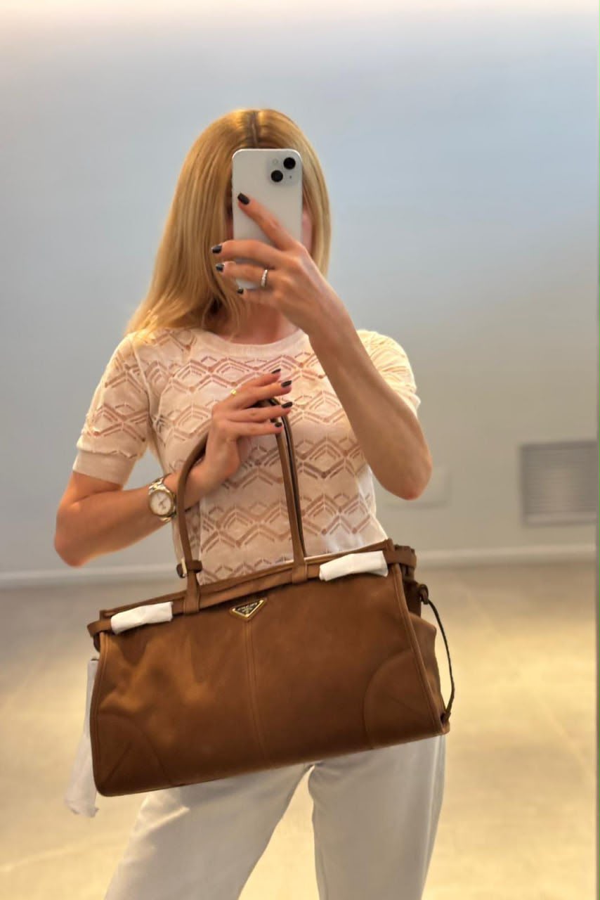 Soft Leather Tote Bag
