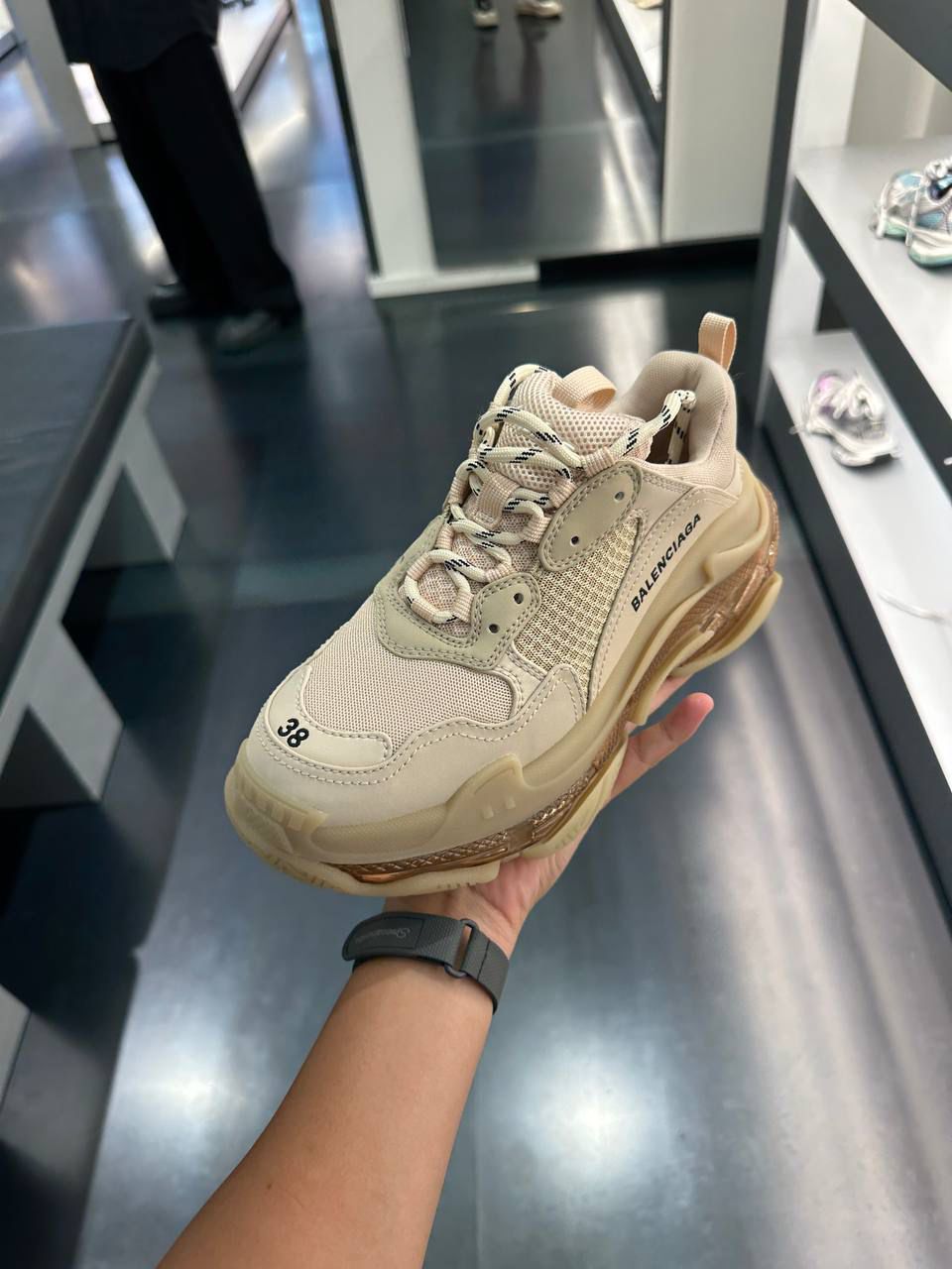 Triple S Clear Sole