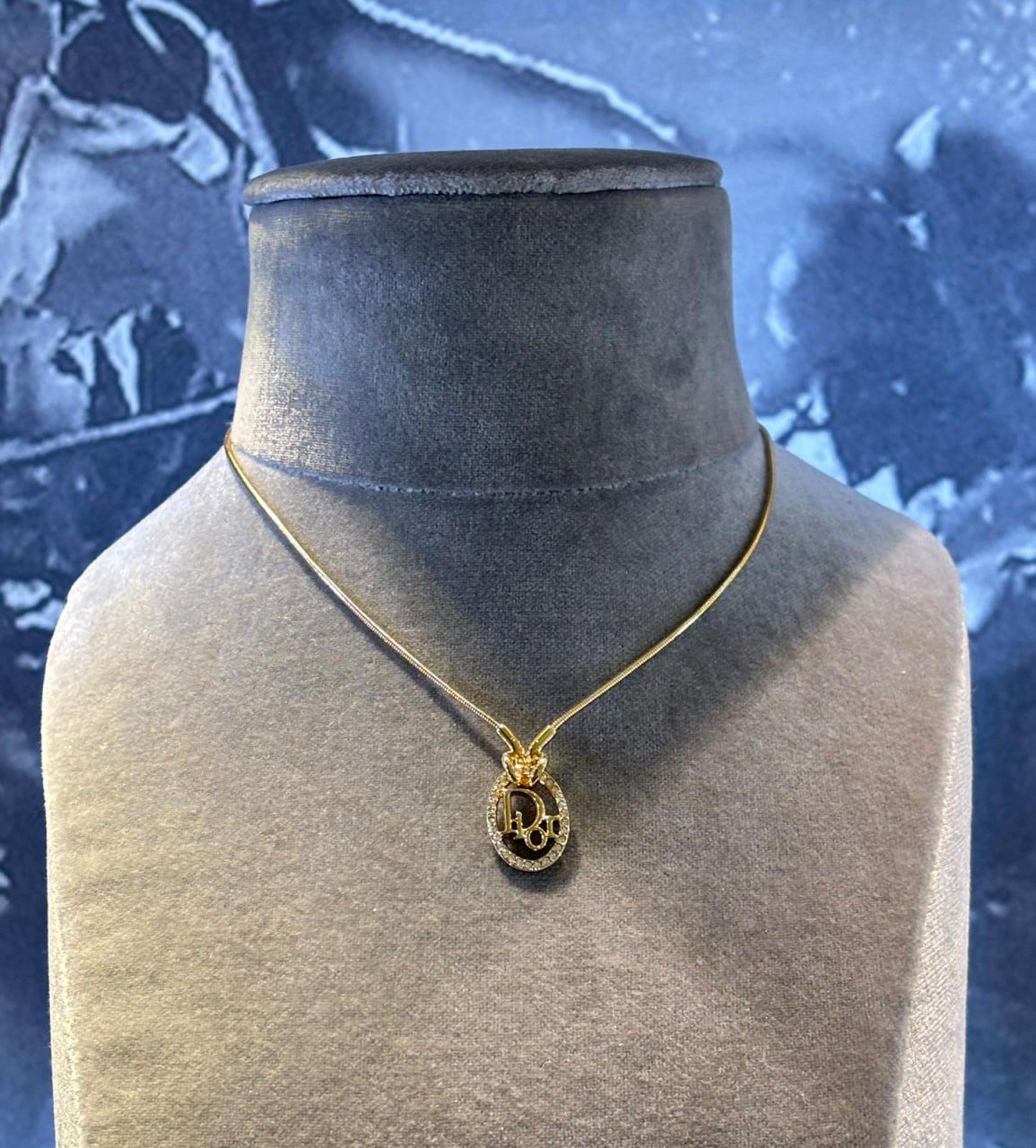 Oval Logo Necklace