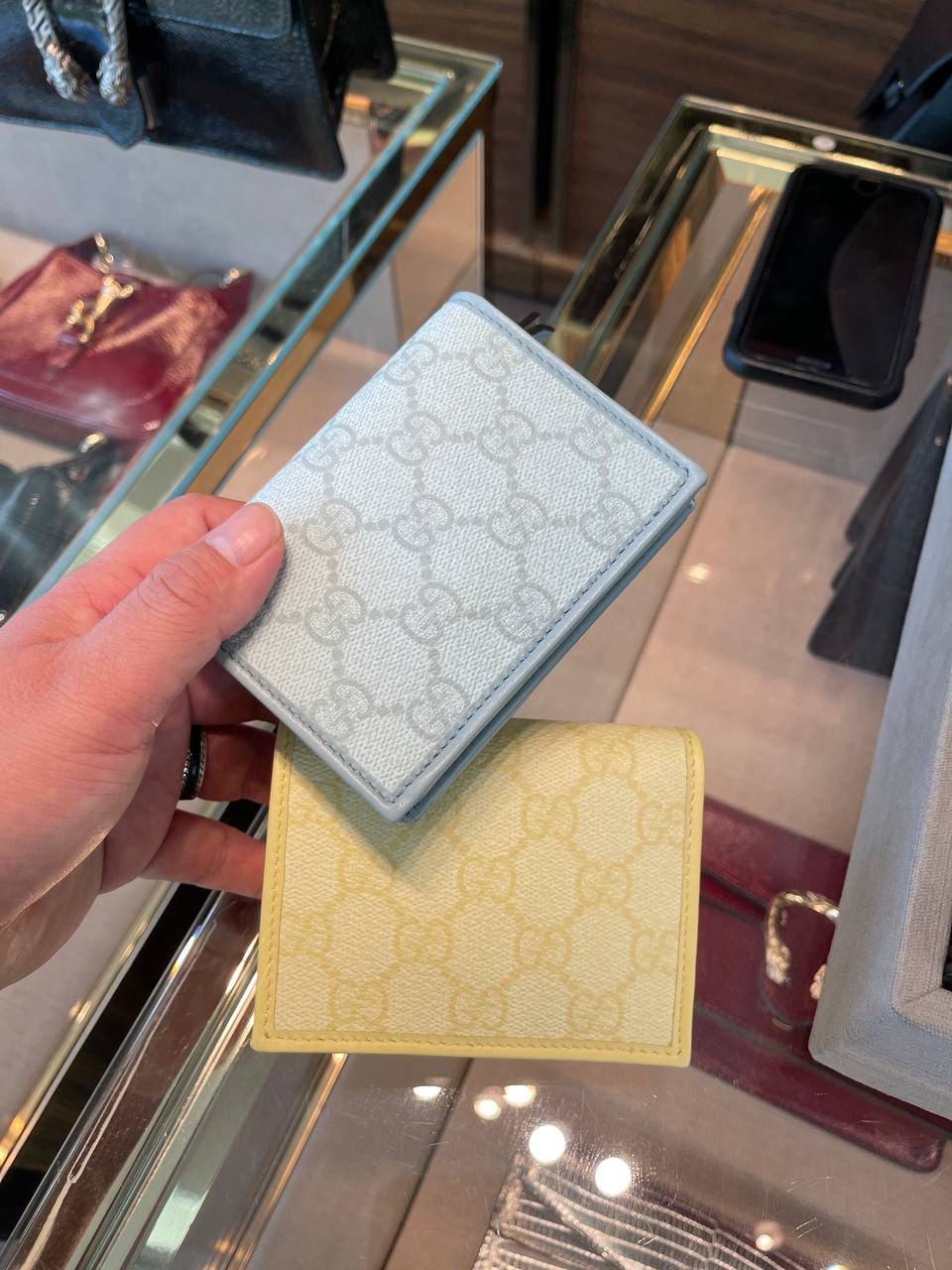 GG Marmont Card Case Wallet