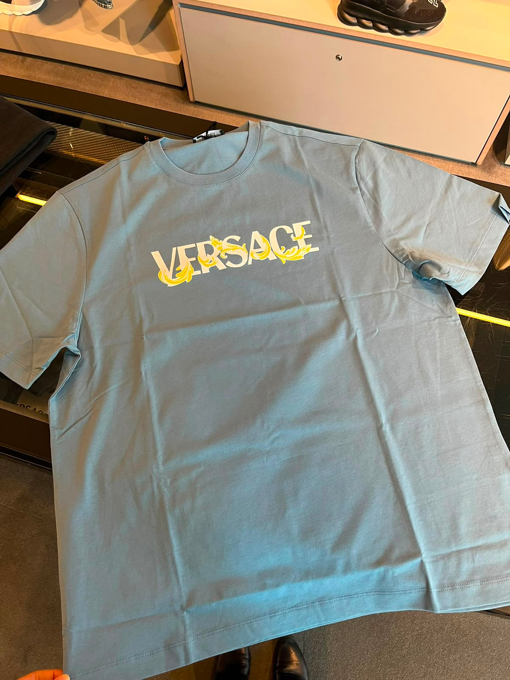 Logo Barocco Print T-Shirt