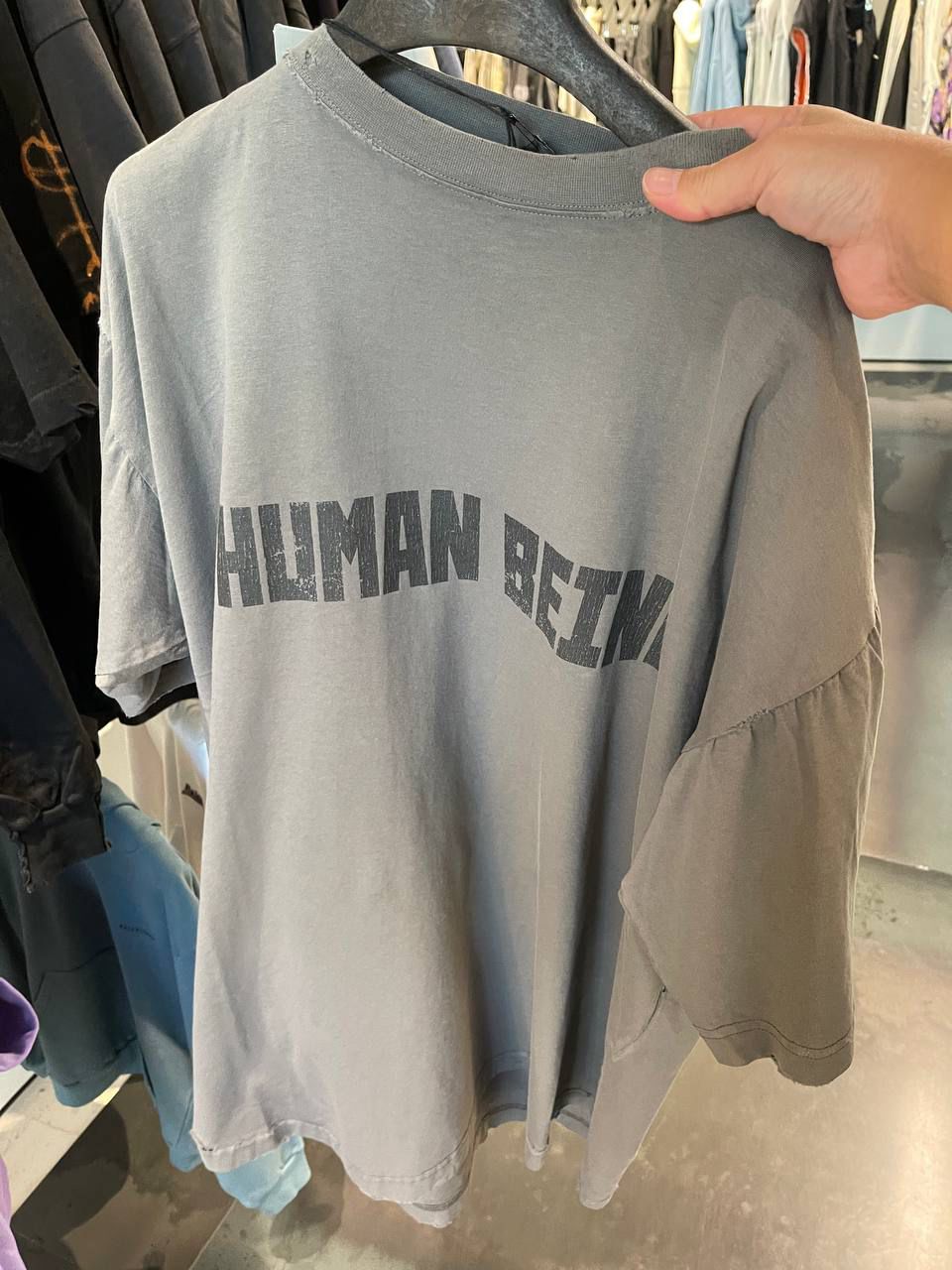 Human Being Distressed T-Shirt