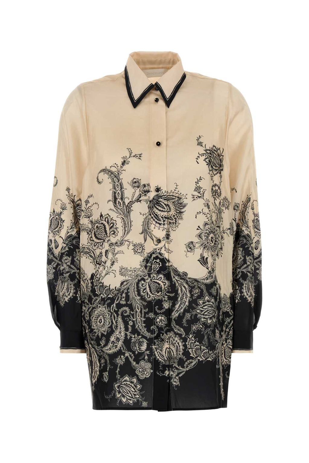 ZIMMERMANN RHIANNON RELAXED SHIRT For Women Exterior: 100% Silk