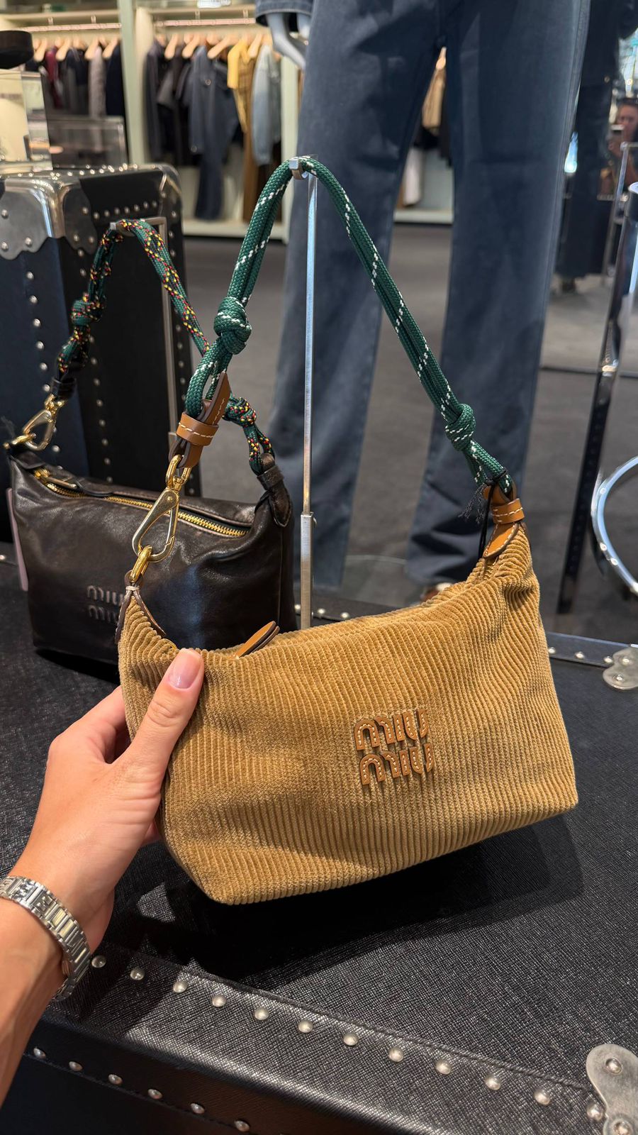 Corduroy Mini Bag