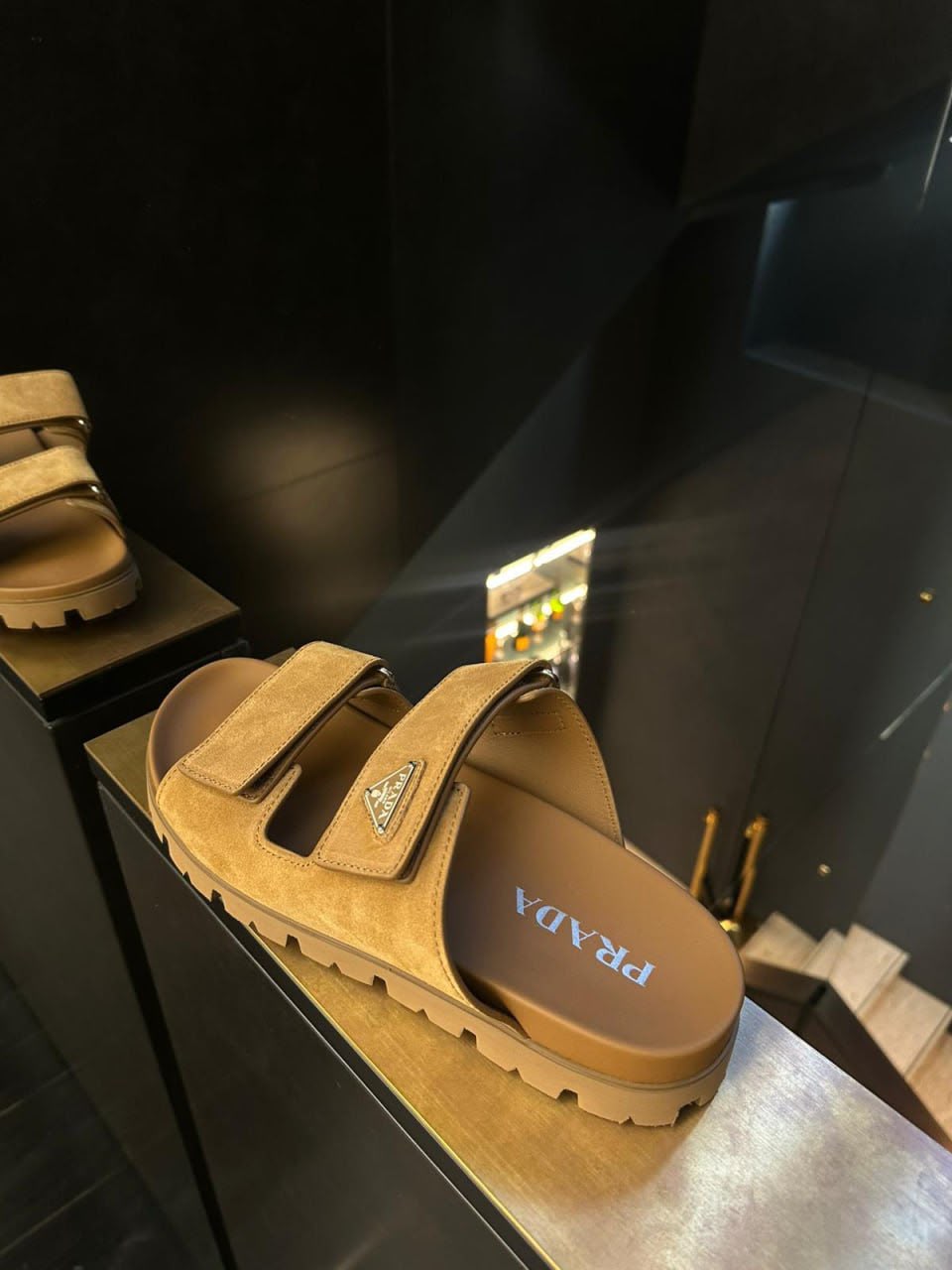 Suede Sandals