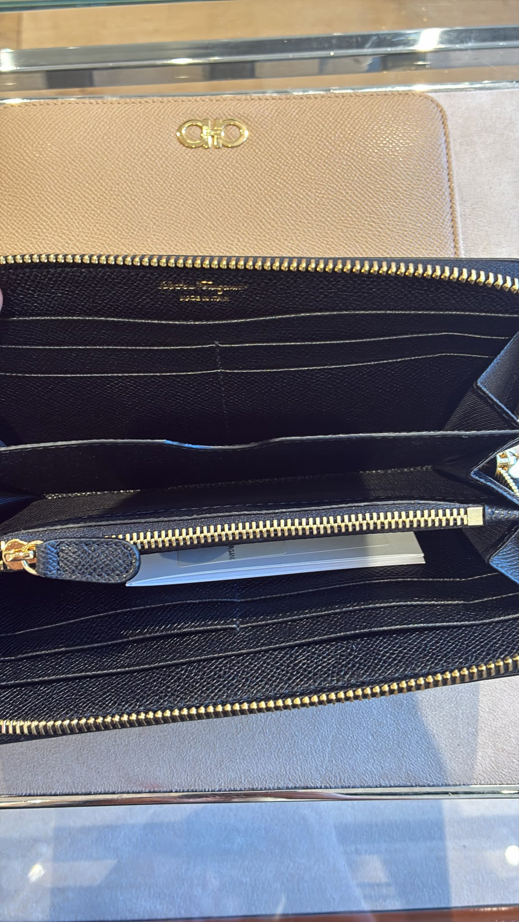 Gancini Zip-Around Wallet