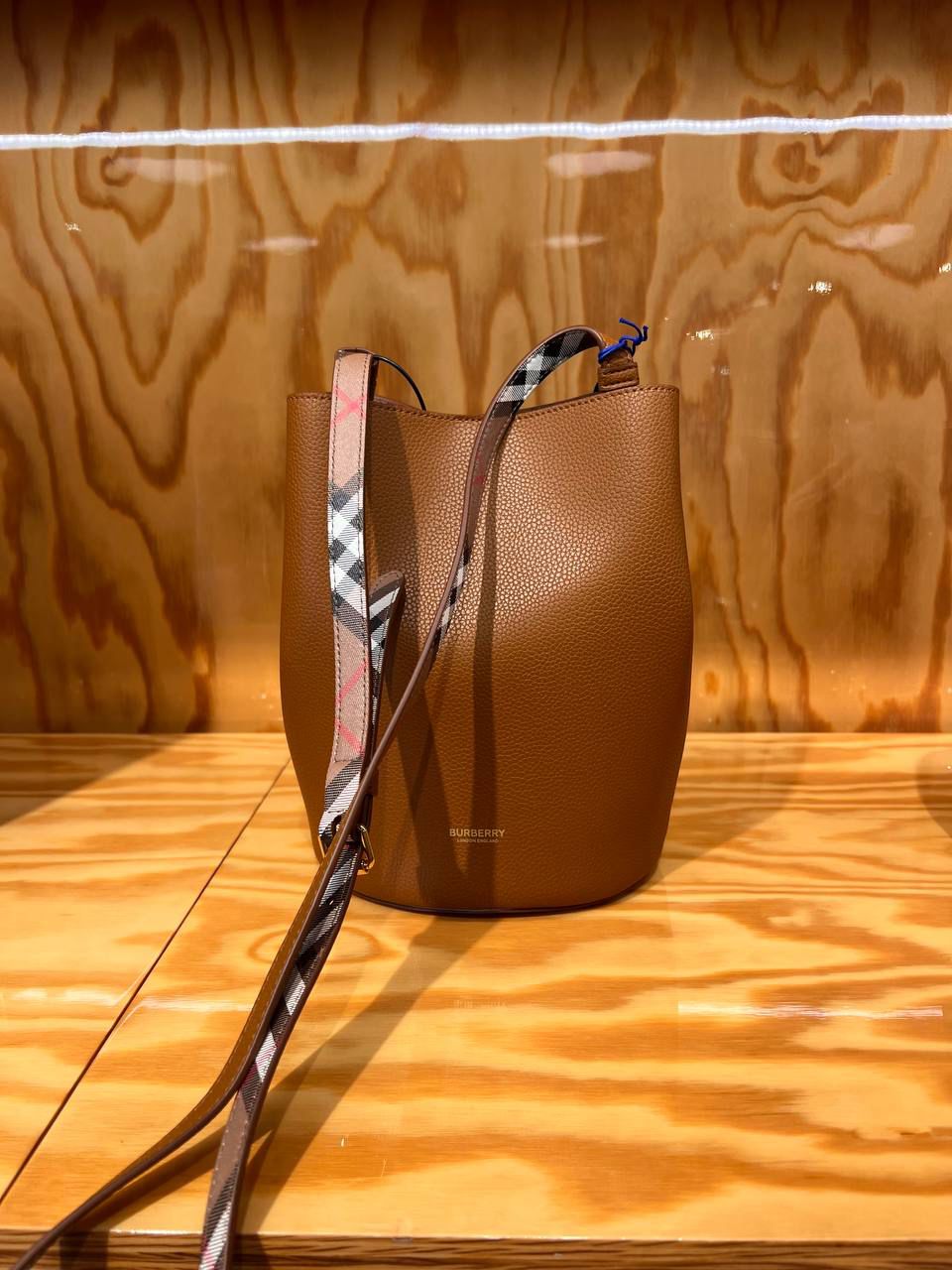 Leather Bucket Bag