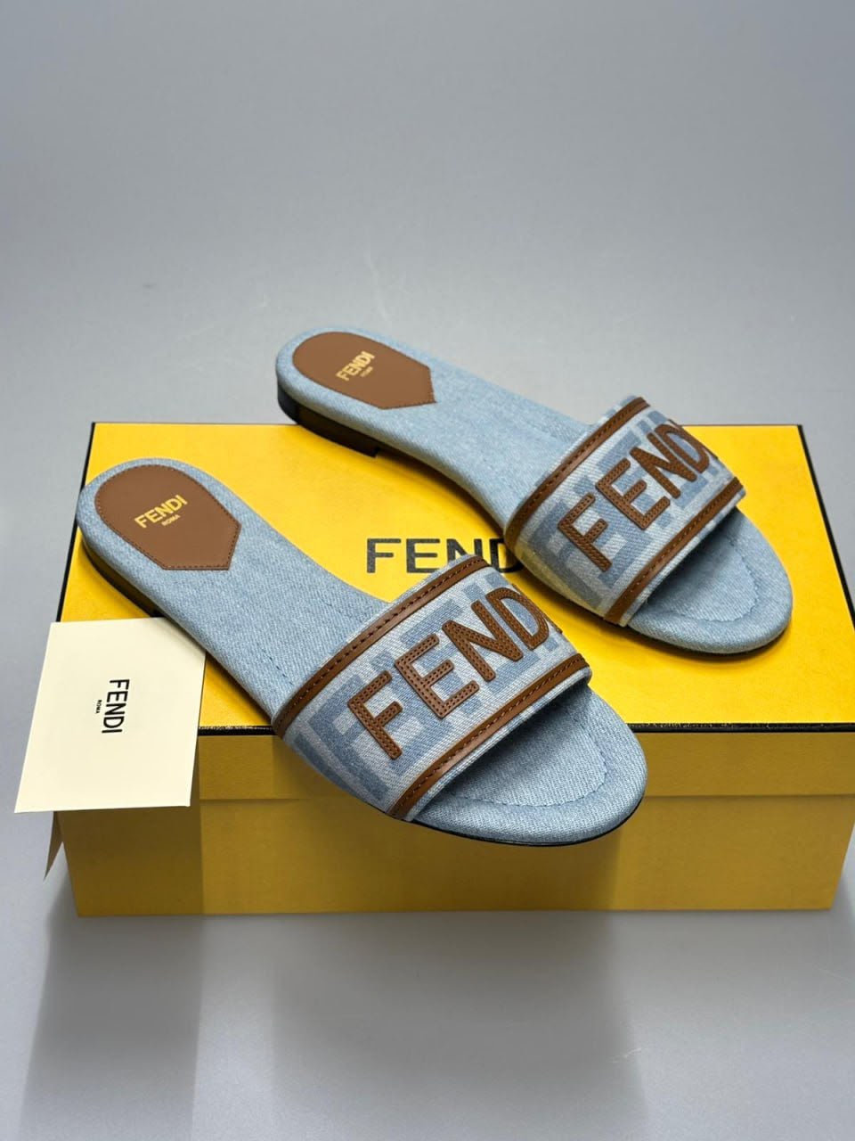 Denim Logo Slides