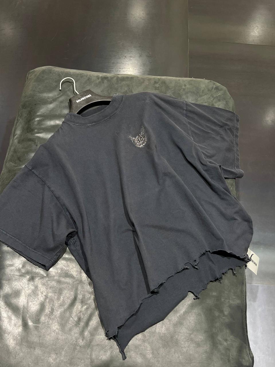 Glitter Logo Cropped T-Shirt
