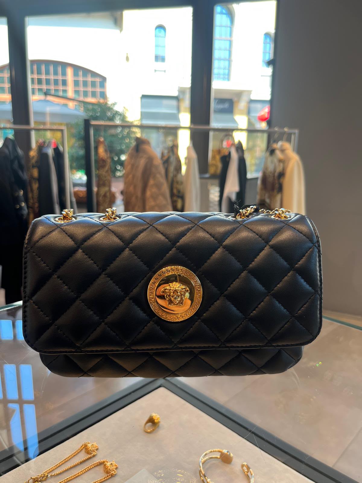 Quilted Leather Shoulder Bag