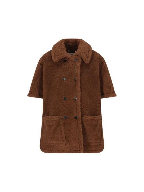 Cappa realizzata in alpaca e cashmere