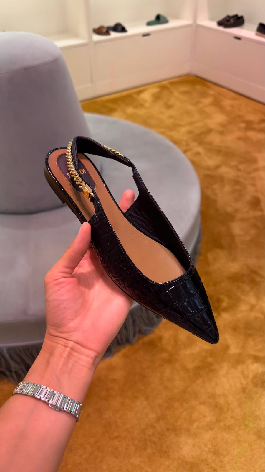 First Slingback Flats