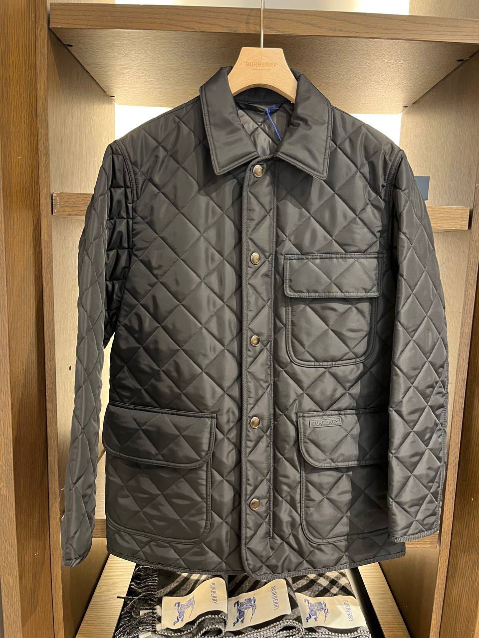 Diamond Quilted Jacket