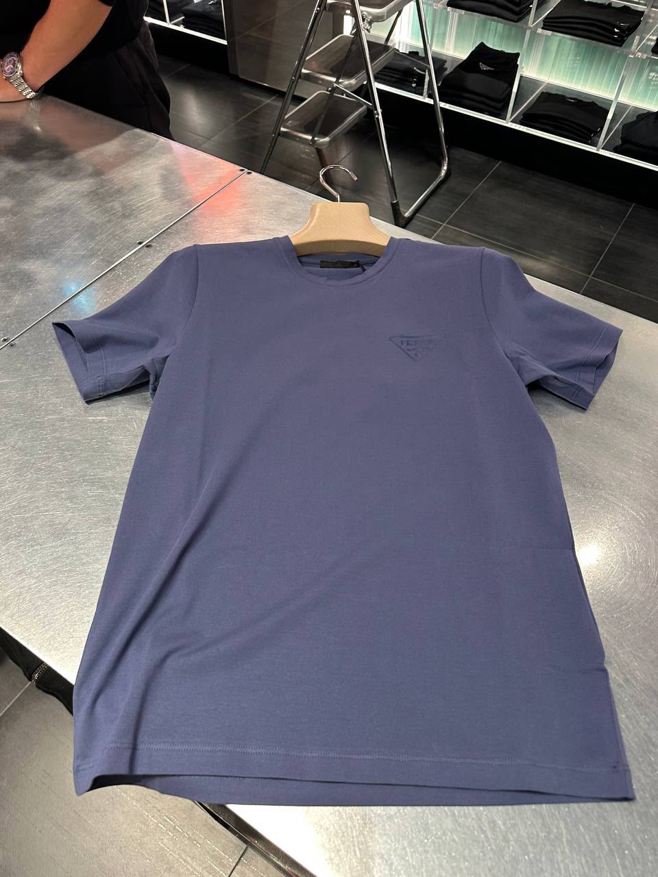 Cotton jersey T-shirt with logo