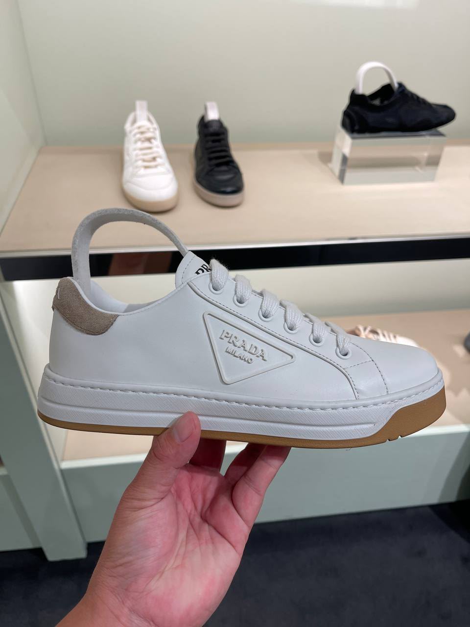 Downtown Leather Sneakers