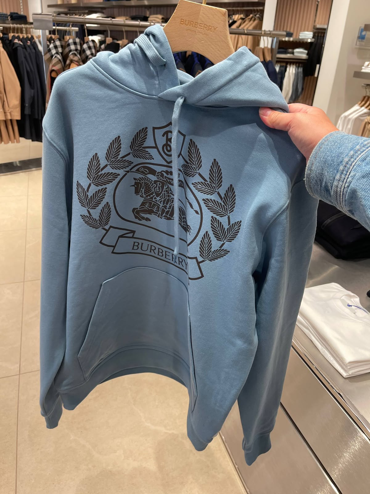 Equestrian Knight Design Cotton Hoodie