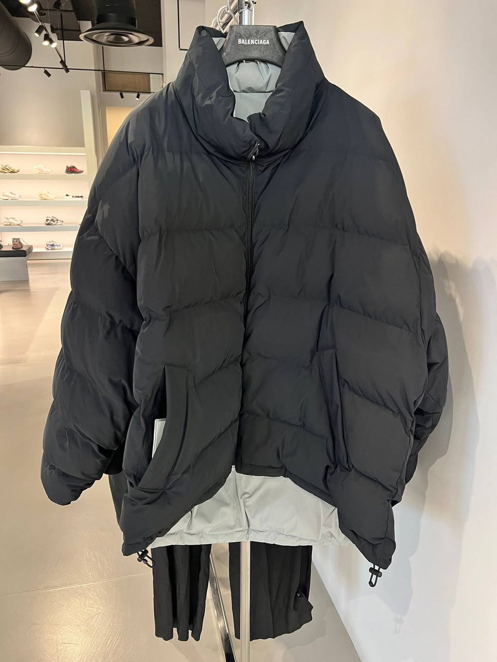 Varsity Logo Puffer Jacket