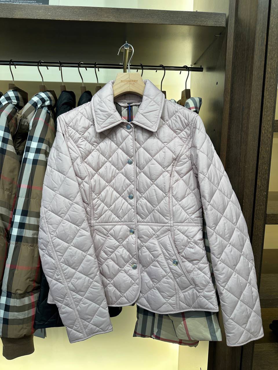 Diamond Quilted Jacket