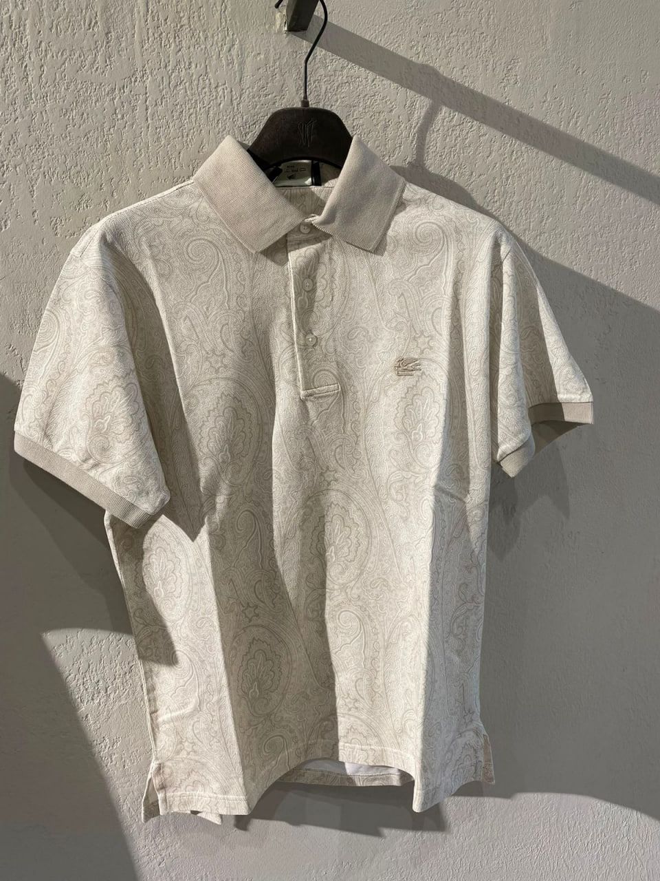 Paisley Print Polo Shirt