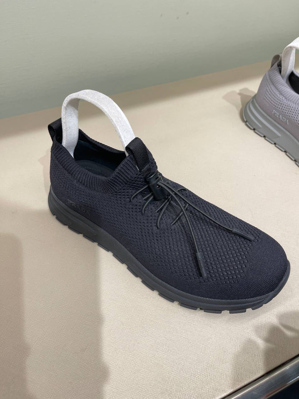 Knit Fabric Sneakers