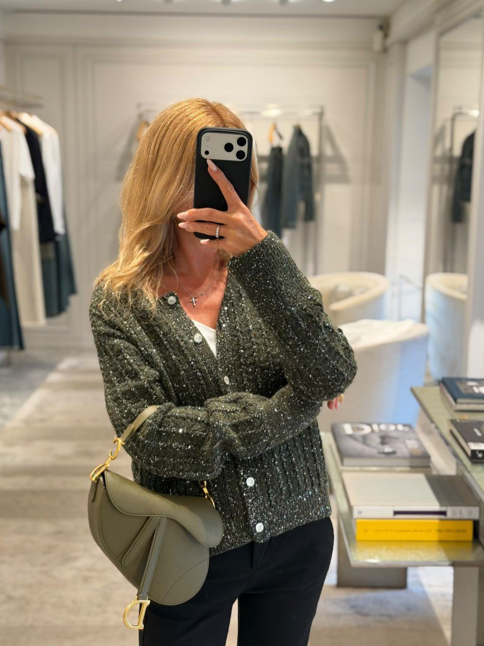 Sequined Cardigan