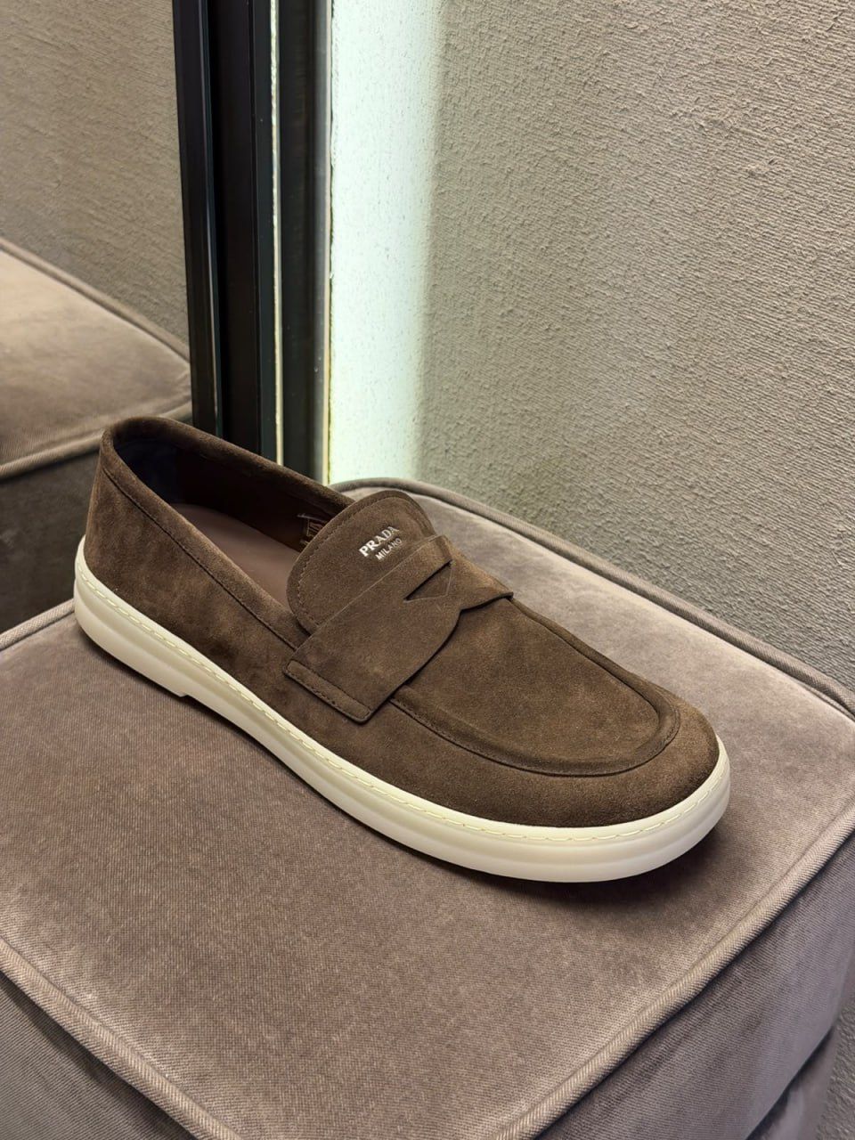 Suede Loafers