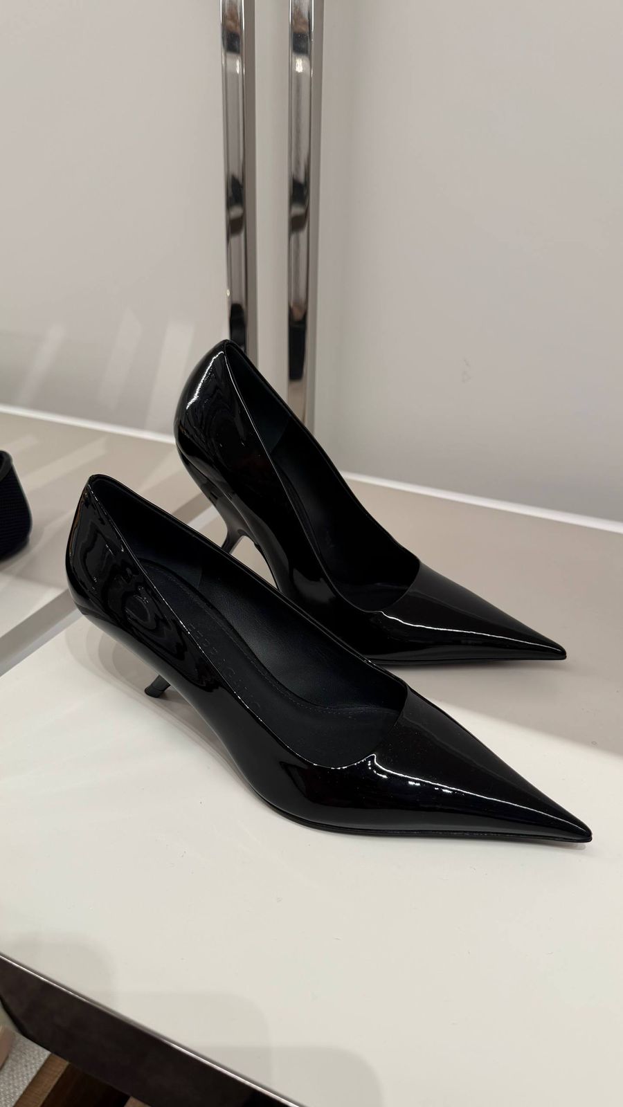 Ferragamo Elina Patent Leather Pumps