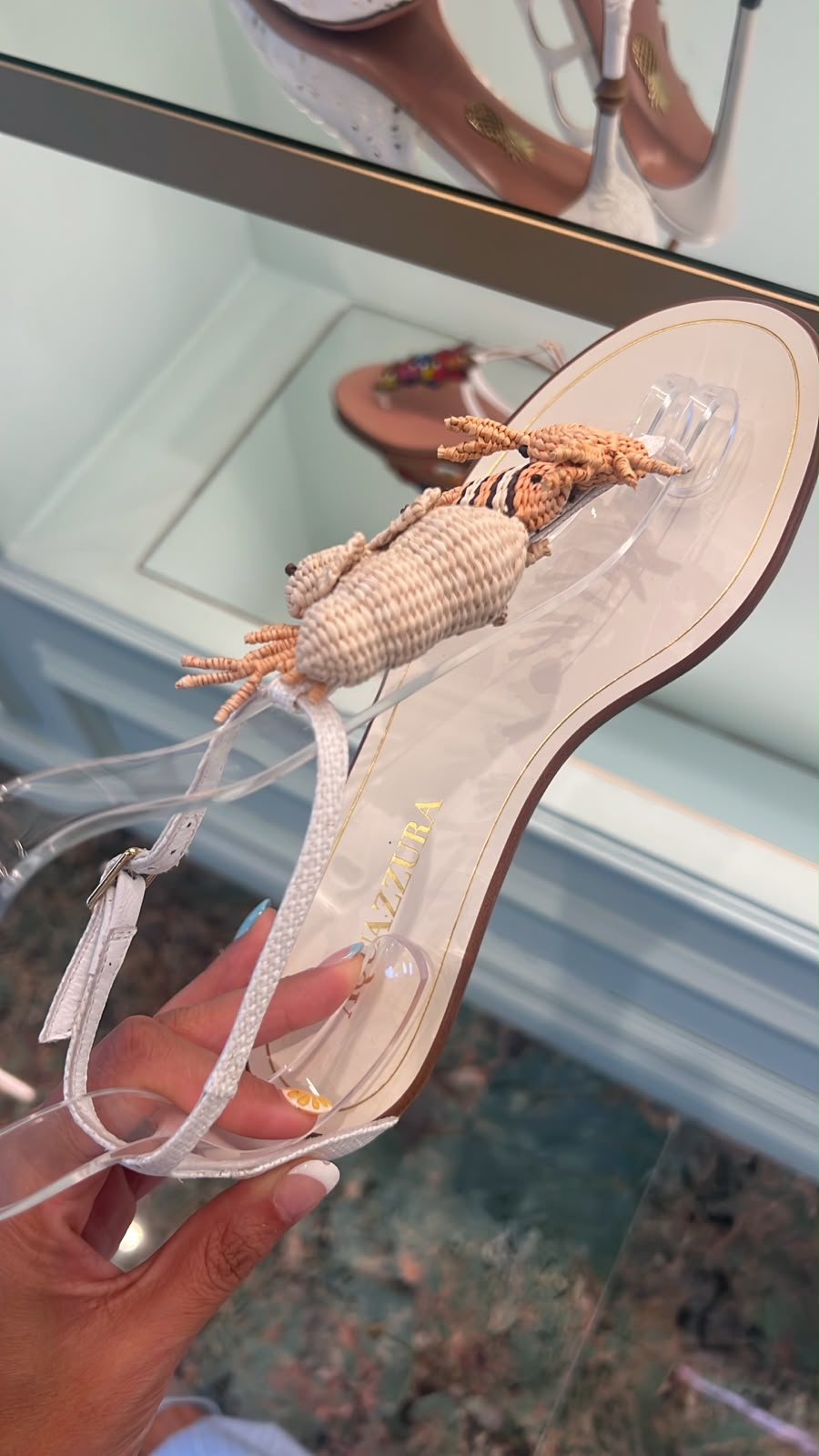 Crab Flat Sandal
