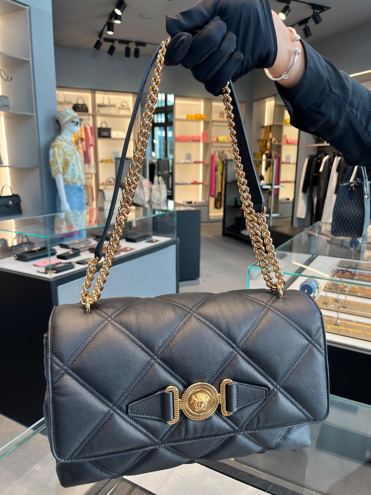 Quilted Leather Shoulder Bag