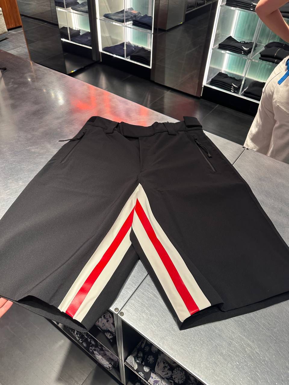 Technical Fabric Bermuda Shorts