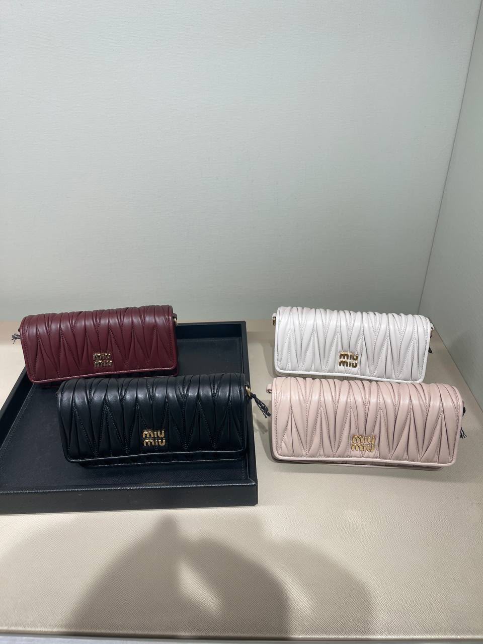 Matelassé Nappa Leather Mini Bag