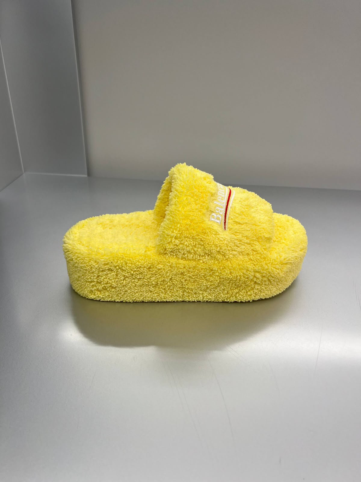 Furry Slide Sandal