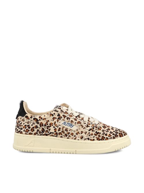 Medalist Low Sneakers in Leopard Print