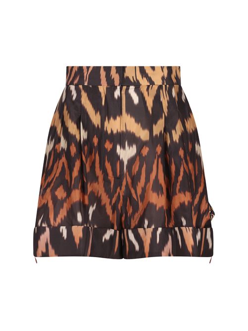 Shorts realizzati in seta