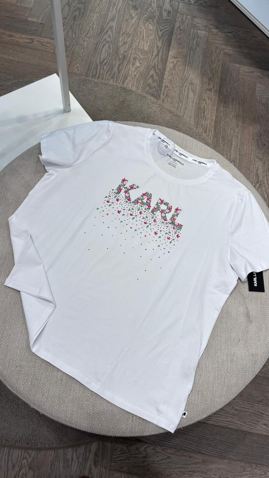 Floral Logo T-Shirt
