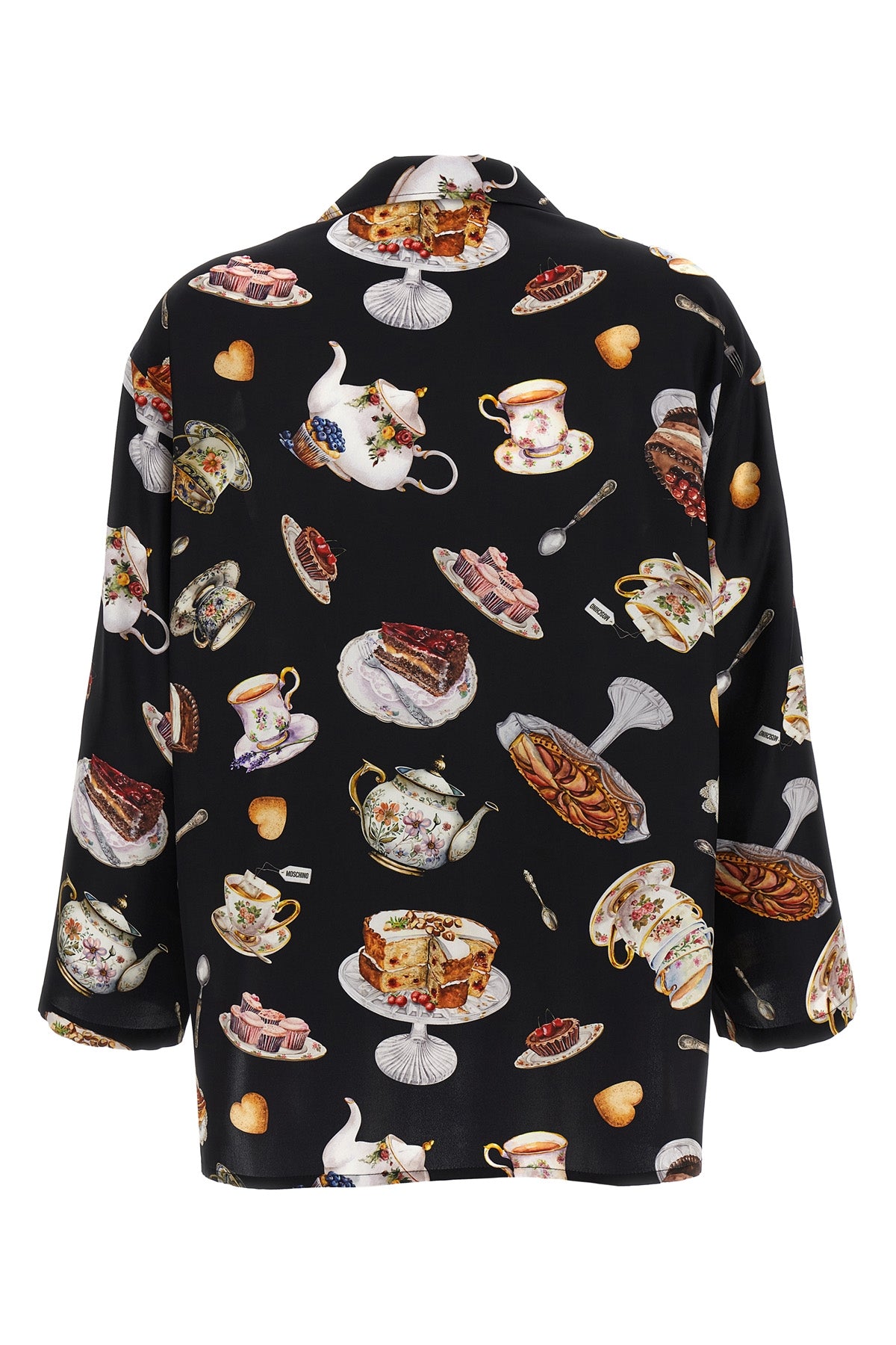 moschino 'Tea Time' print shirt