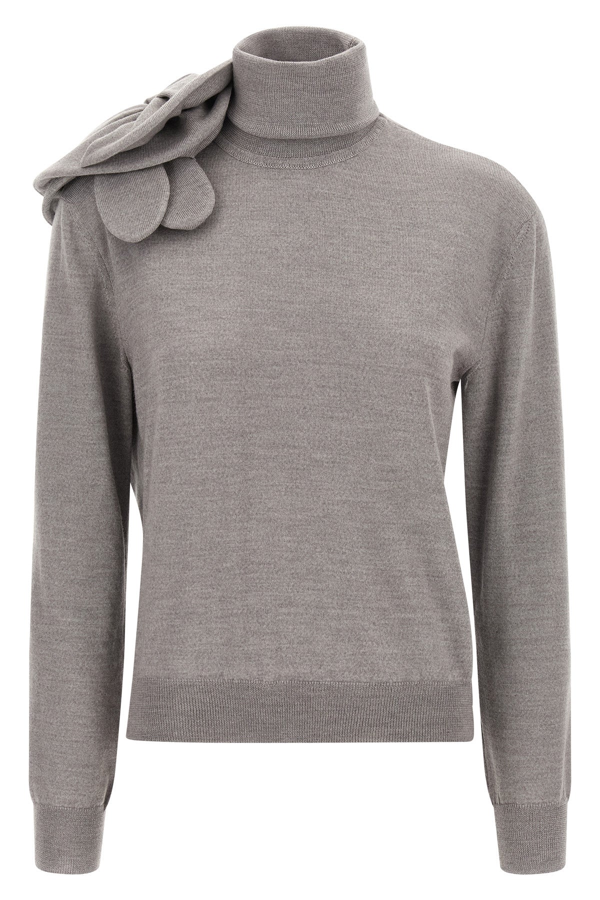 moschino 3D flower sweater