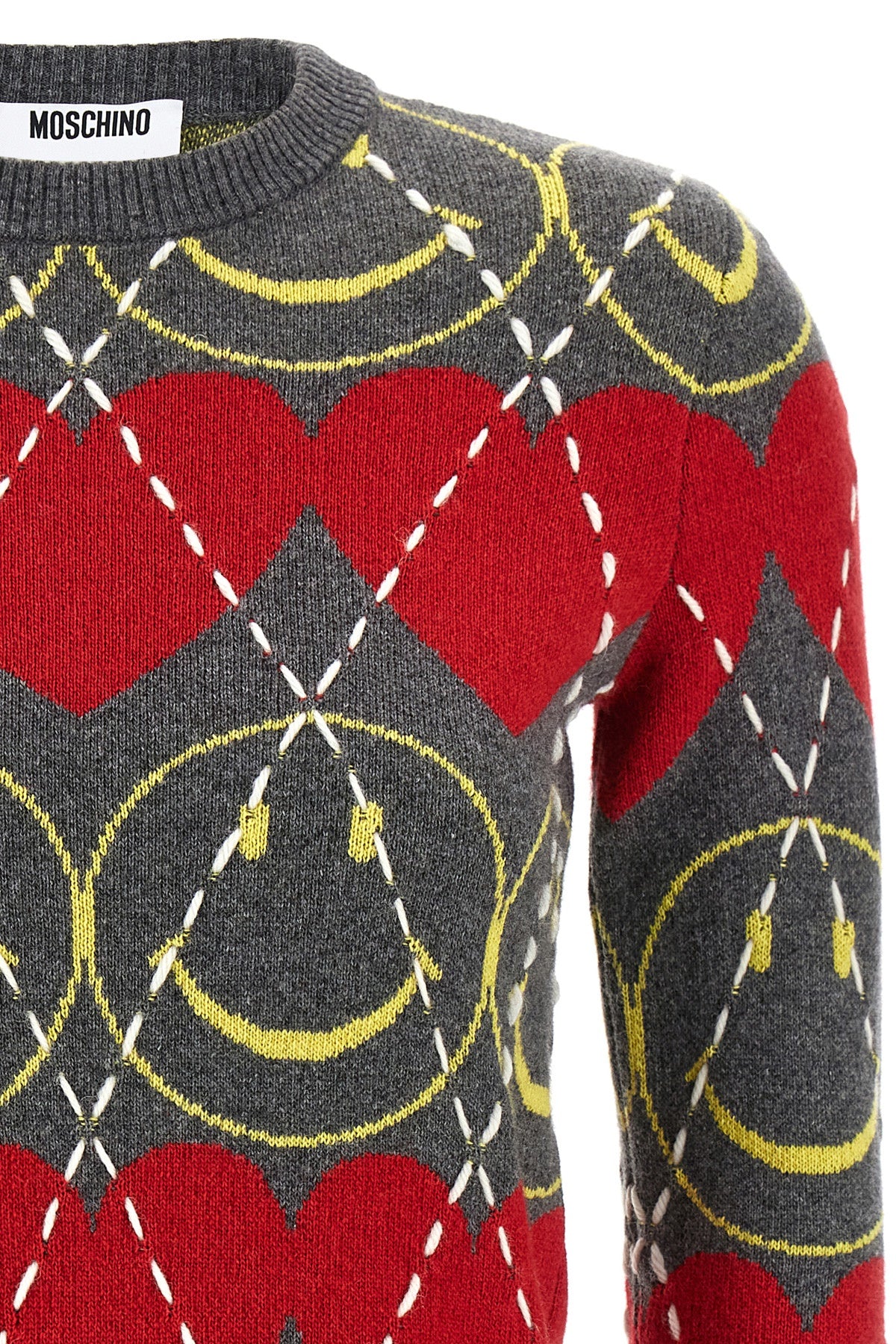 moschino 'Smiley' sweater