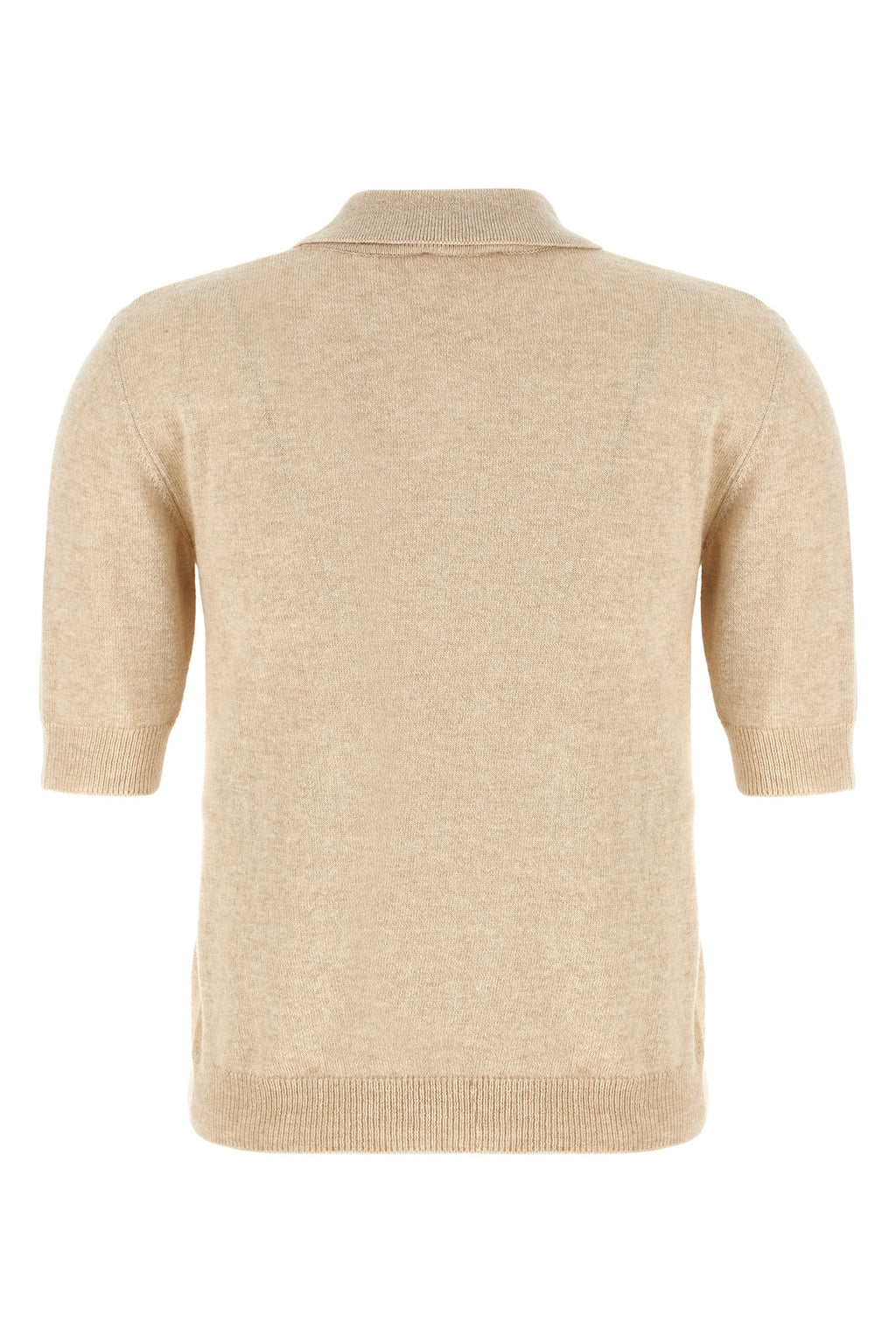 MOSCHINO Polo embroidery sweater For Women 36% wo, 32% pa, 27% vi, 5% ws