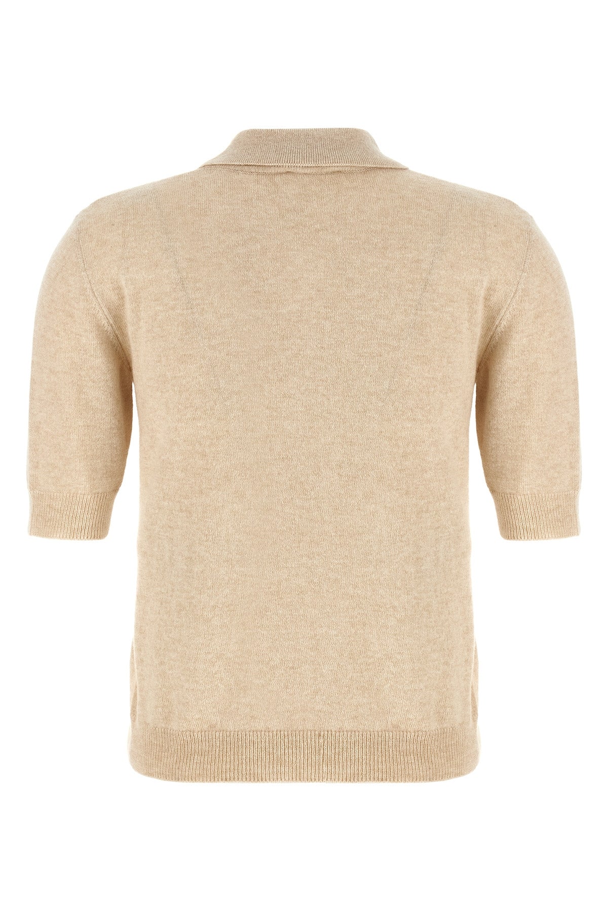 MOSCHINO Polo embroidery sweater For Women 36% wo, 32% pa, 27% vi, 5% ws